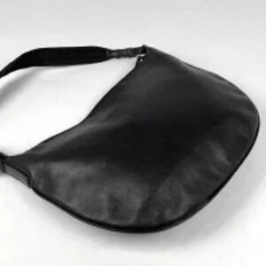 Gucci leather Hobo black handbag shoulder bag